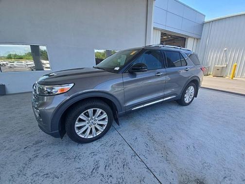 Carbonized Gray Metallic 2021 Ford Explorer Limited