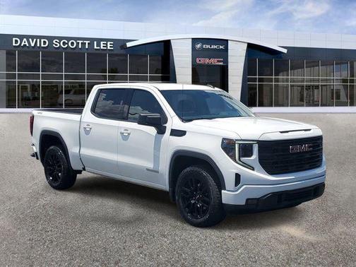 Summit White 2023 GMC Sierra 1500 Elevation