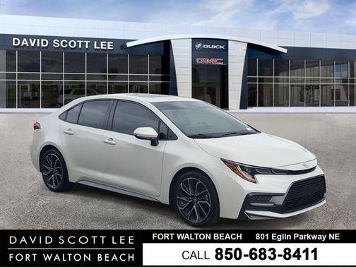White 2020 Toyota Corolla XSE