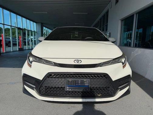 White 2020 Toyota Corolla XSE