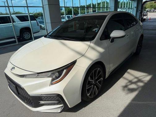 White 2020 Toyota Corolla XSE