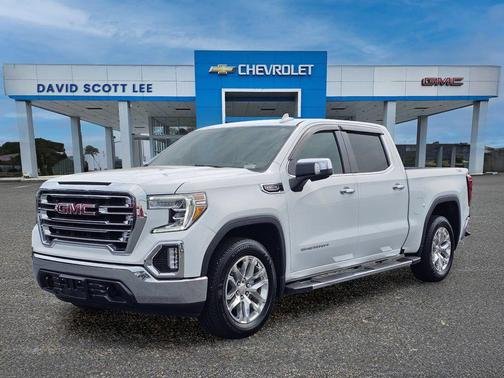 Summit White 2022 GMC Sierra 1500 SLT
