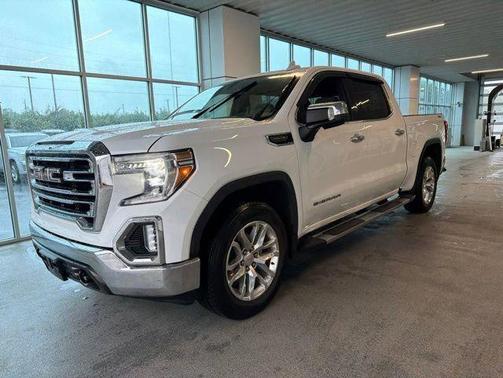 Summit White 2022 GMC Sierra 1500 SLT