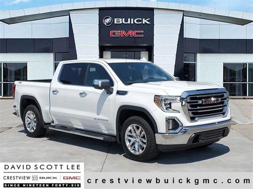 Summit White 2022 GMC Sierra 1500 SLT