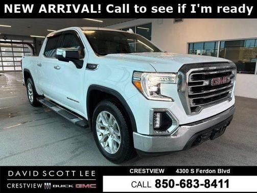 Summit White 2022 GMC Sierra 1500 SLT