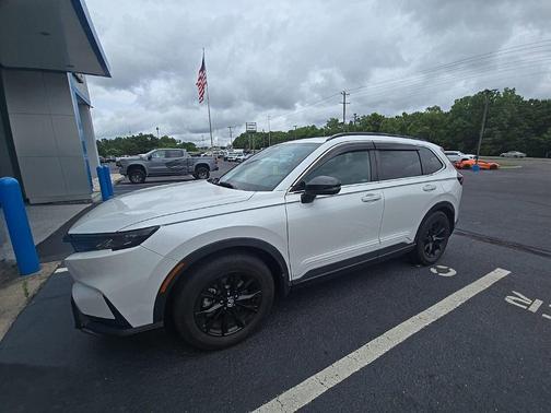 Platinum White Pearl 2023 Honda CR-V Hybrid Sport FWD