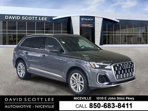 Samurai Gray Metallic 2025 Audi Q7 55 Premium Plus