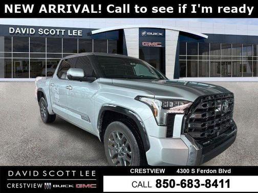 Celestial Silver Metallic 2025 Toyota Tundra Platinum