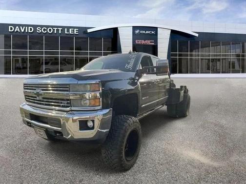 Black 2015 Chevrolet Silverado 3500 LTZ