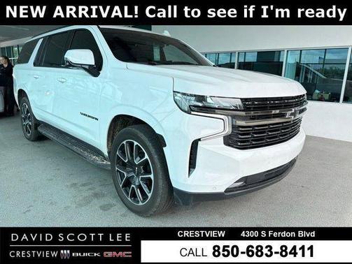 Summit White 2022 Chevrolet Suburban RST