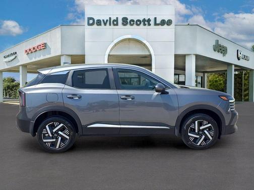 Gray 2025 Nissan Kicks SV