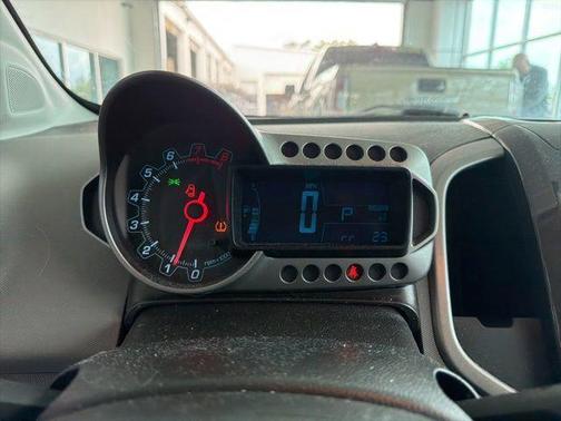 White 2015 Chevrolet Sonic LTZ