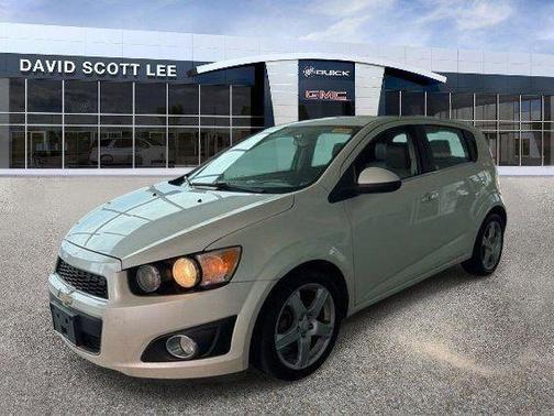 White 2015 Chevrolet Sonic LTZ