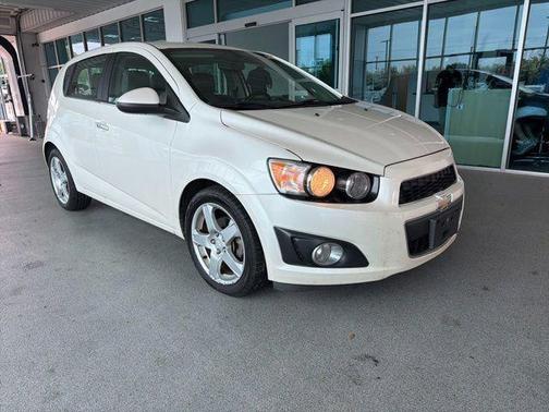 White 2015 Chevrolet Sonic LTZ