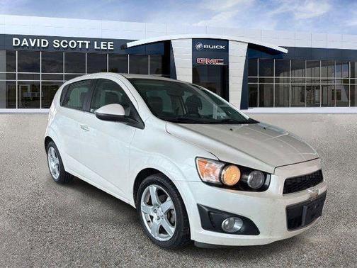 White 2015 Chevrolet Sonic LTZ