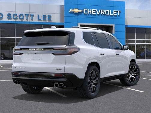 Glacier White Tricoat 2026 GMC Acadia Denali