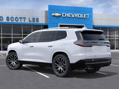 Glacier White Tricoat 2026 GMC Acadia Denali