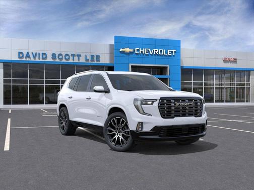 Glacier White Tricoat 2026 GMC Acadia Denali