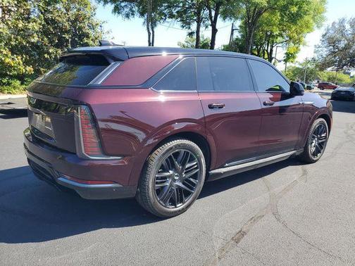 Black Cherry Tintcoat 2025 Cadillac Escalade IQ Sport 2
