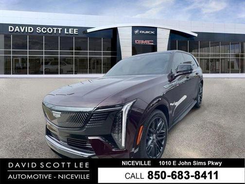 Black Cherry Tintcoat 2025 Cadillac Escalade IQ Sport 2