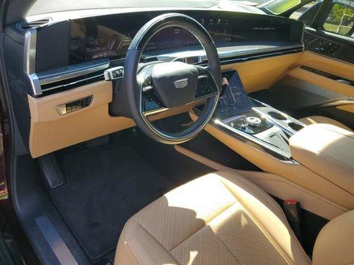 Black Cherry Tintcoat 2025 Cadillac Escalade IQ Sport 2