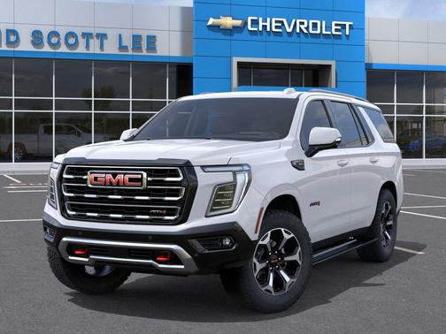 Summit White 2026 GMC Yukon 4WD AT4