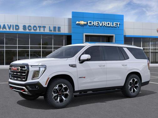 Summit White 2026 GMC Yukon 4WD AT4