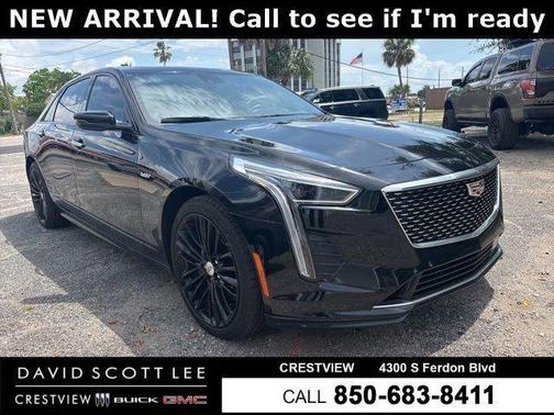 Black 2019 Cadillac CT6-V Blackwing