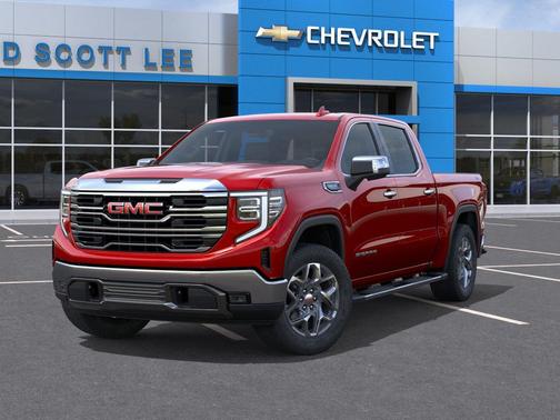 Volcanic Red Tintcoat 2026 GMC Sierra 1500 SLT
