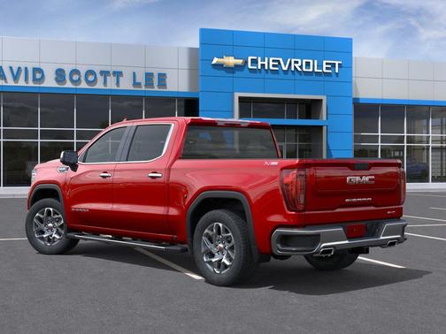 Volcanic Red Tintcoat 2026 GMC Sierra 1500 SLT