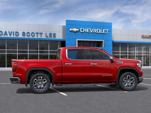 Volcanic Red Tintcoat 2026 GMC Sierra 1500 SLT