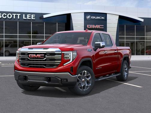 Volcanic Red Tintcoat 2026 GMC Sierra 1500 SLT