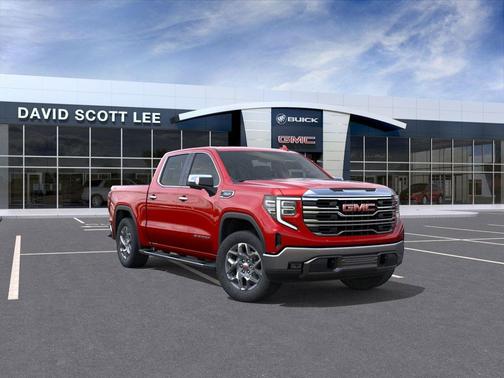 Volcanic Red Tintcoat 2026 GMC Sierra 1500 SLT