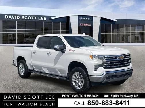 Summit White 2023 Chevrolet Silverado 1500 LTZ