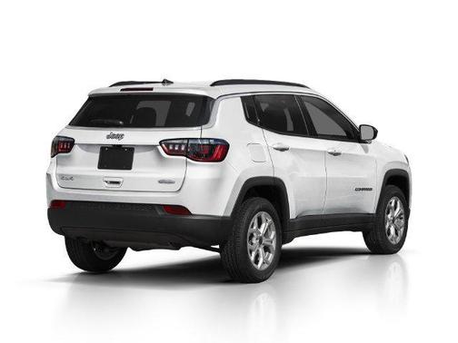 Bright White Clearcoat 2025 Jeep Compass Latitude