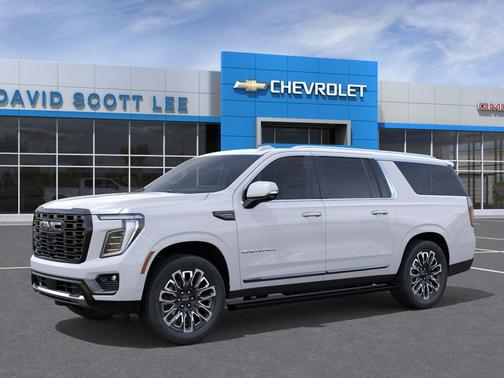 Glacier White Tricoat 2026 GMC Yukon XL Denali Ultimate