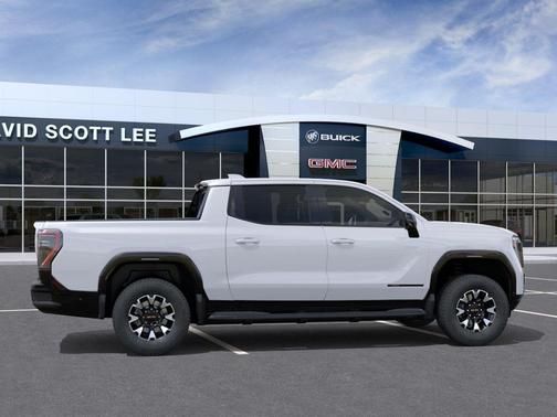 Summit White 2026 GMC Sierra EV Extended Range AT4