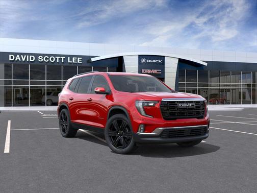 Volcanic Red Tintcoat 2026 GMC Acadia Elevation FWD
