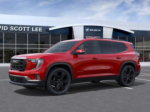 Volcanic Red Tintcoat 2026 GMC Acadia Elevation FWD