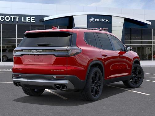 Volcanic Red Tintcoat 2026 GMC Acadia Elevation FWD