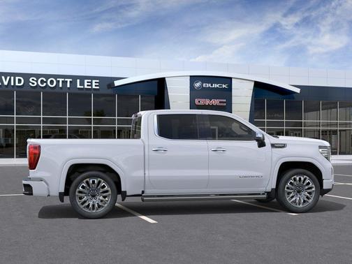 Glacier White Tricoat 2026 GMC Sierra 1500 Denali Ultimate