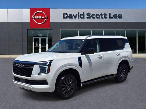 Aspen White Tricoat 2026 Nissan Armada SV