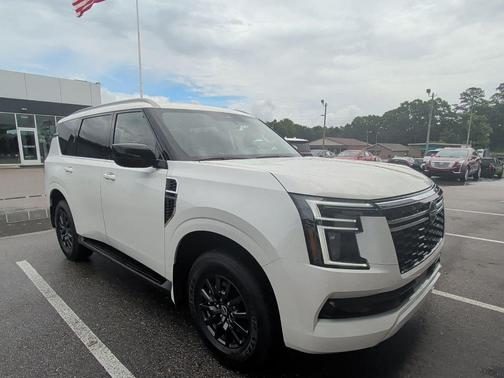 Aspen White Tricoat 2026 Nissan Armada SV