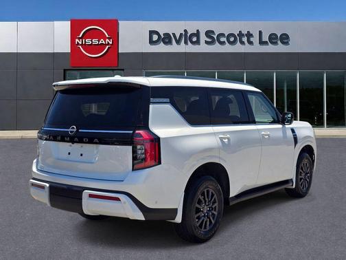 Aspen White Tricoat 2026 Nissan Armada SV