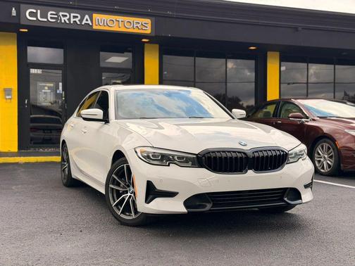 White 2020 BMW 330 330i Sedan 4D