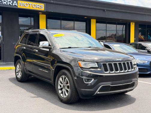 Brilliant Black Crystal Pearlcoat 2015 Jeep Grand Cherokee Limited