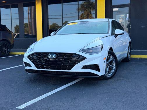 Quartz White 2020 Hyundai SONATA SEL