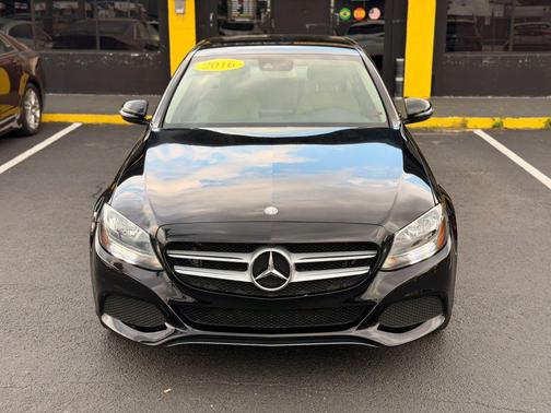 Black 2016 Mercedes-Benz C-Class C 300 Sedan 4D