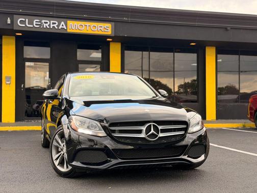 Black 2016 Mercedes-Benz C-Class C 300 Sedan 4D