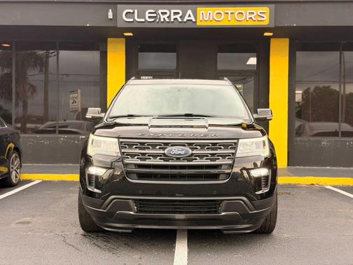 Shadow Black 2018 Ford Explorer XLT